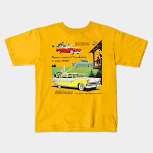 FORD THUNDERBIRD - advert Kids T-Shirt